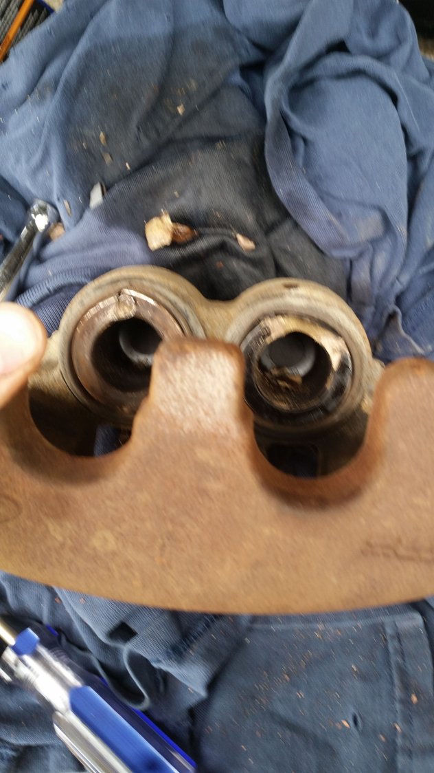 Driver side rear brake smoking Page 2 Ford Truck Enthusiasts Forums