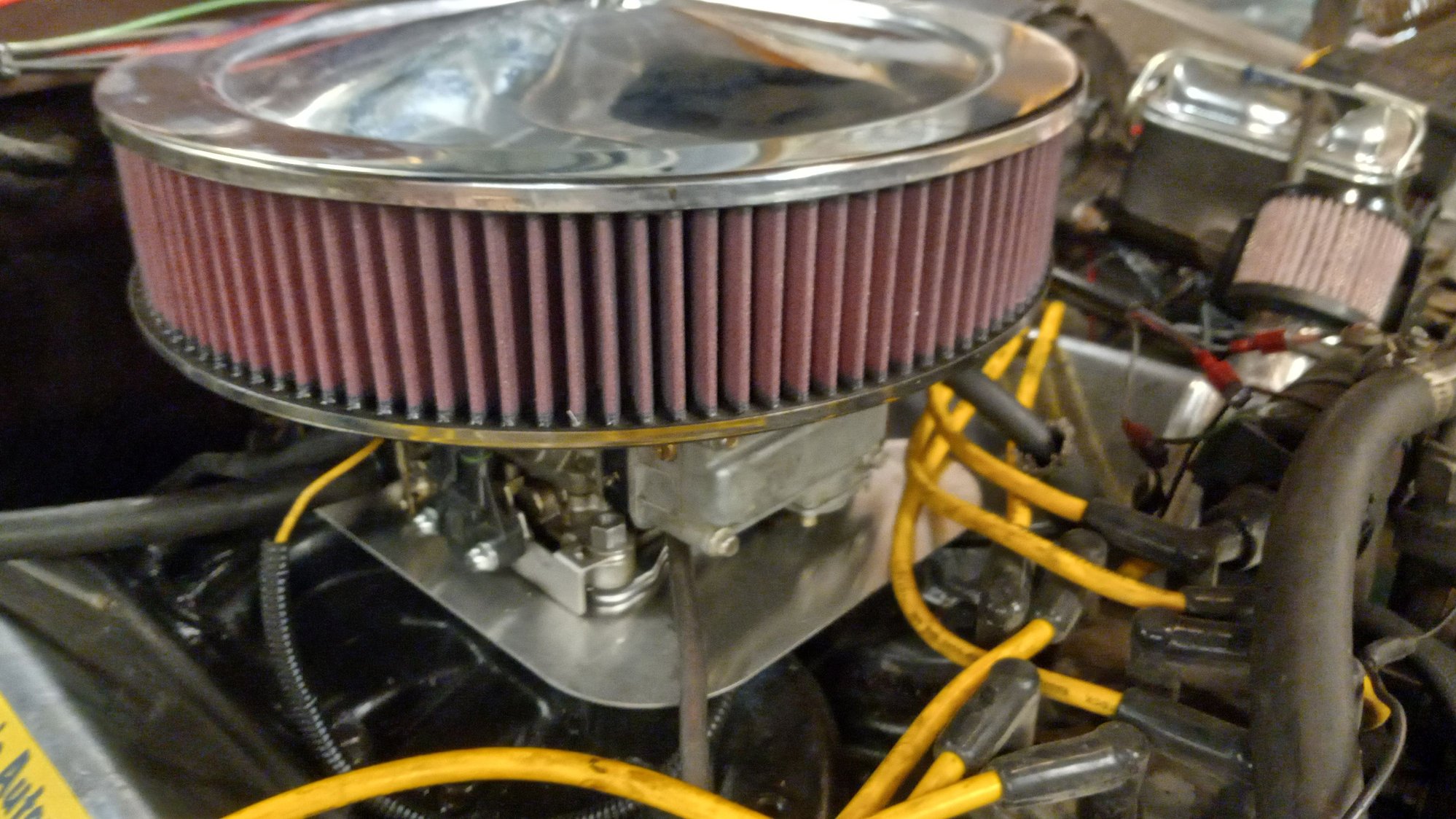 Heat Shield For Holley Install Ford Truck Enthusiasts Forums