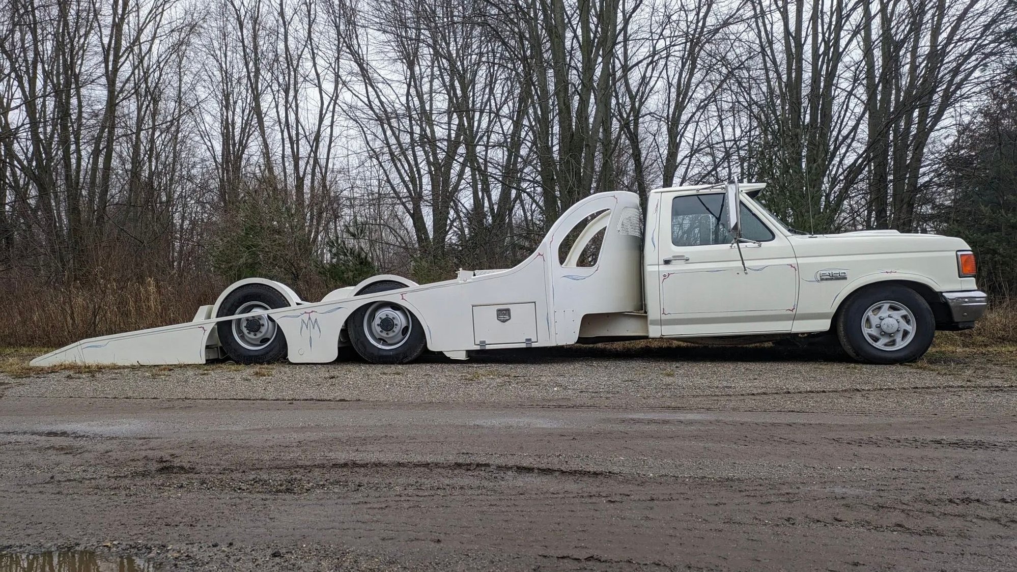Articulating Ford Ramp Truck Is a Cool Homebuilt Project - Ford Truck ...