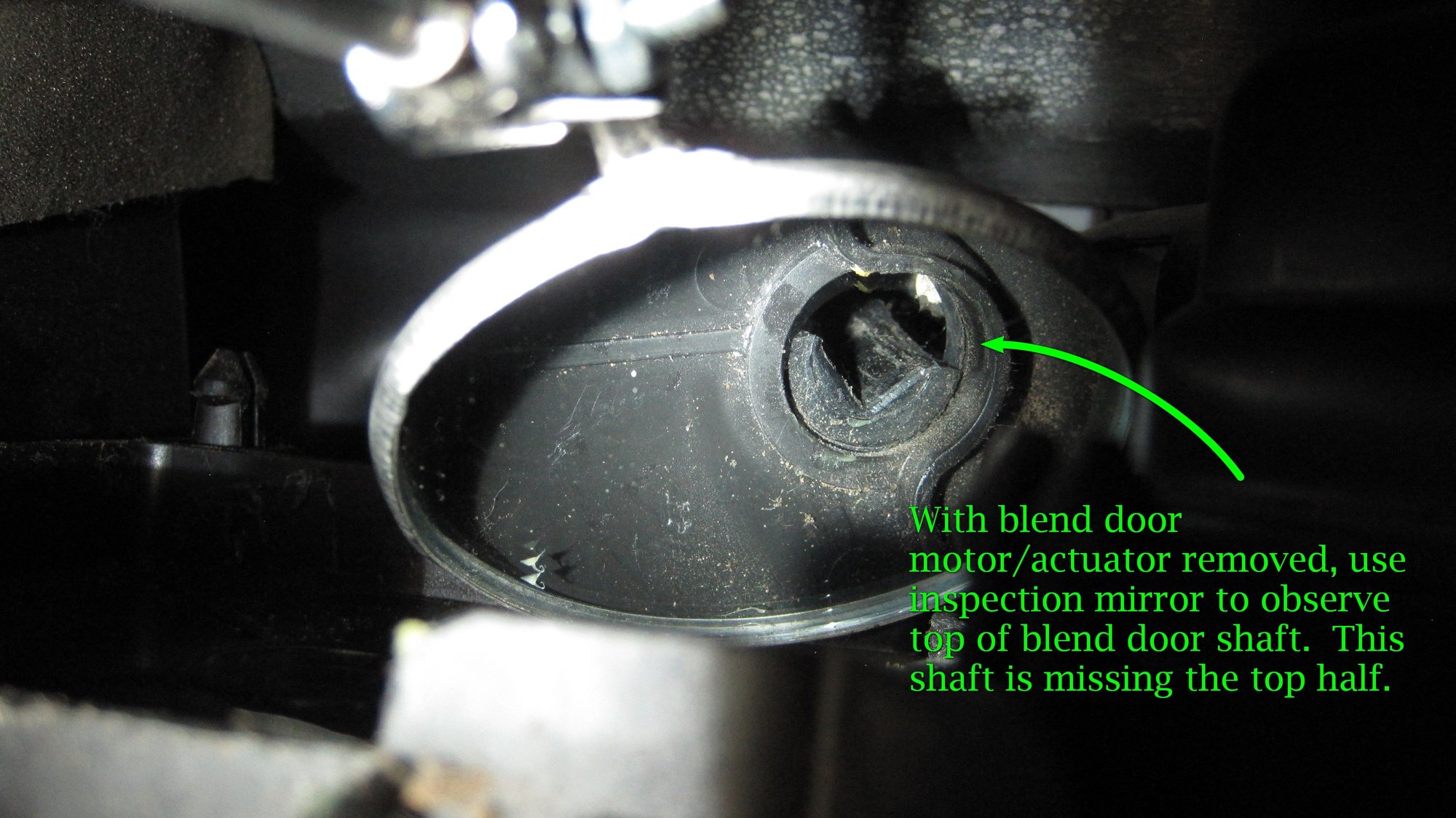 HVAC Blend Door Repair with Pics Ford Truck Enthusiasts Forums