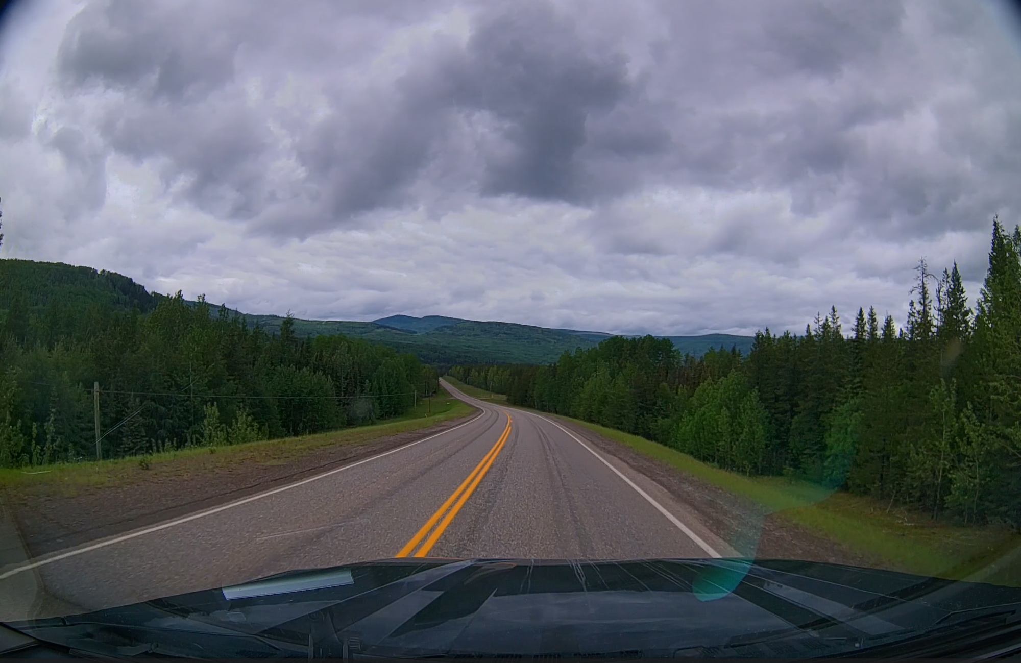 Headed back north on BC-29 to Chetwynd