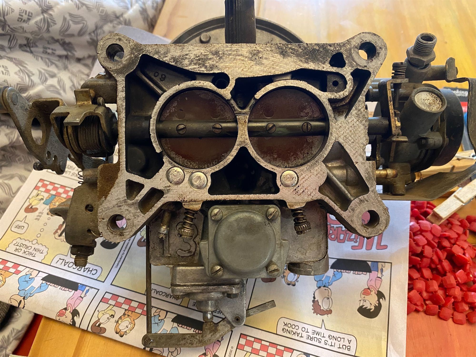 Newb Question How to remove carburetor Ford Truck Enthusiasts Forums