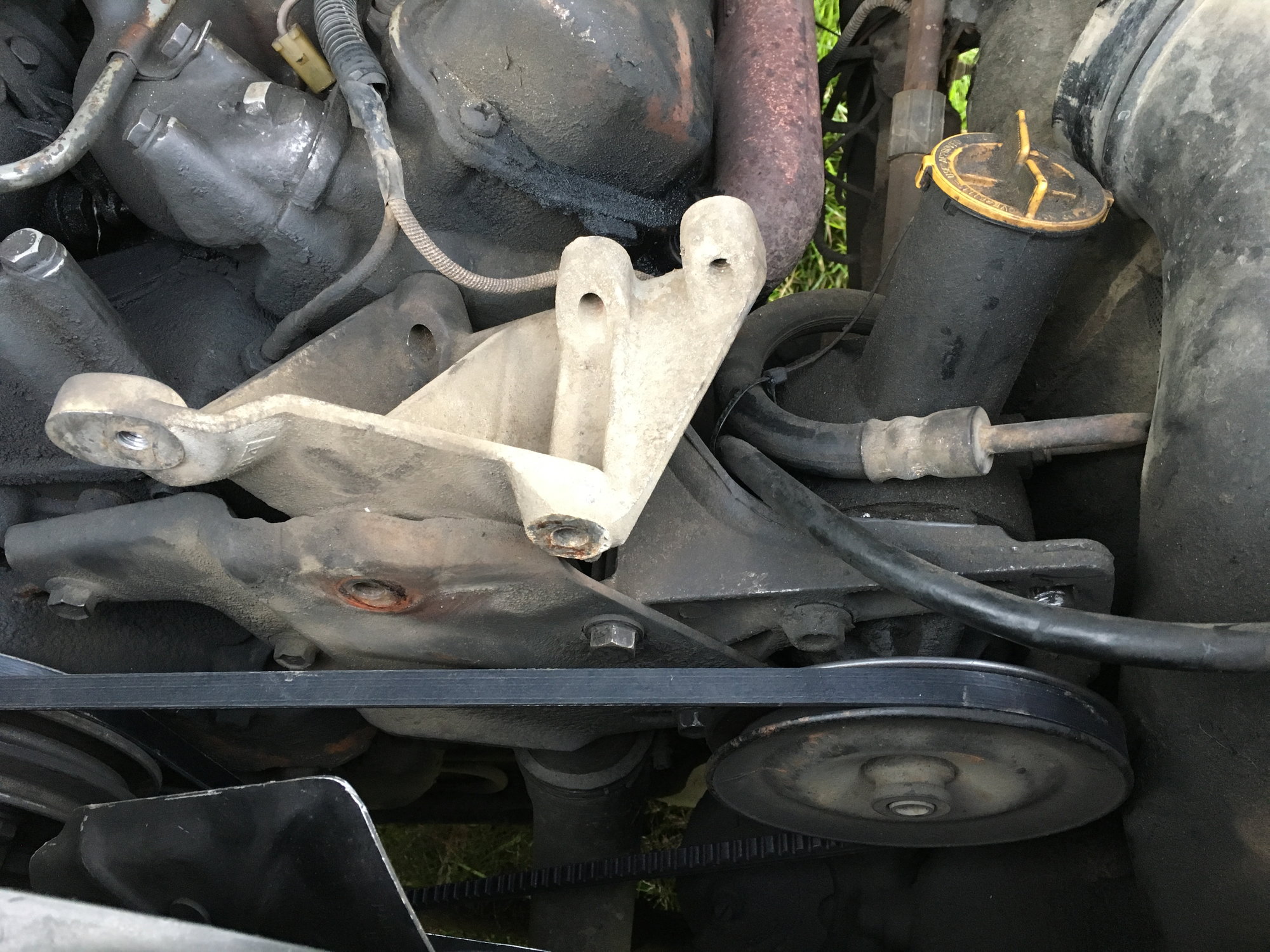 84 IDI Belt Bracket Reassembly - Ford Truck Enthusiasts Forums