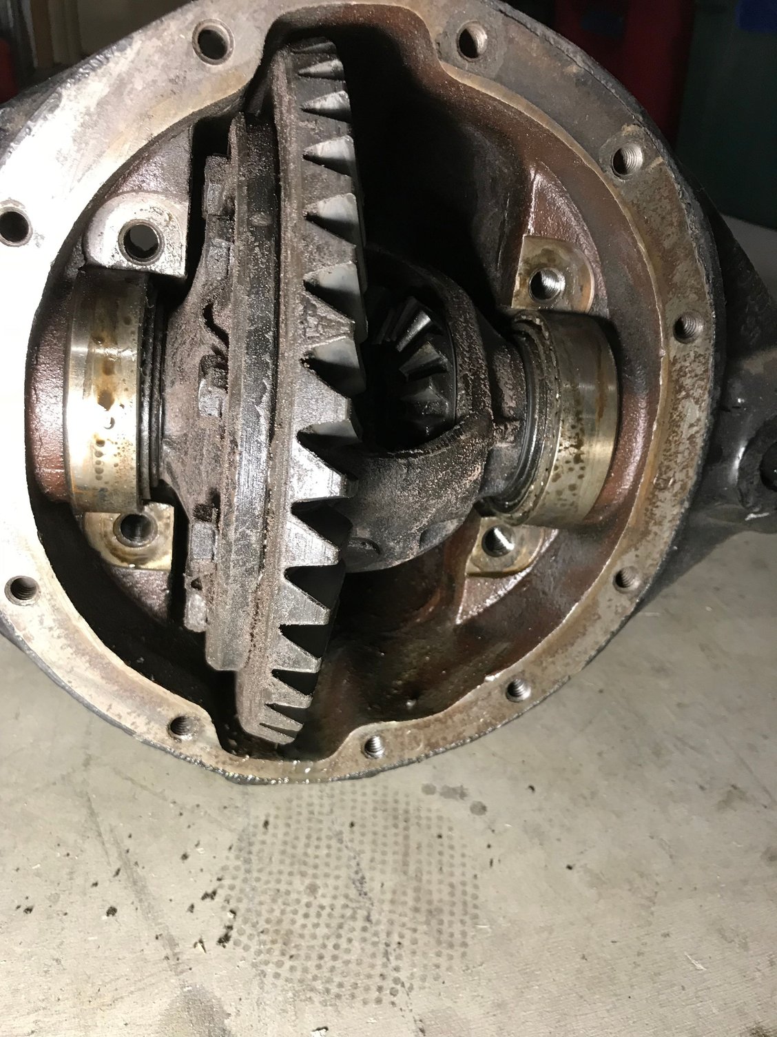 1951 ford f1 disc brake conversion on 1948 Ford F1 Rearend Gear Removal Ford Truck Enthusiasts Forums