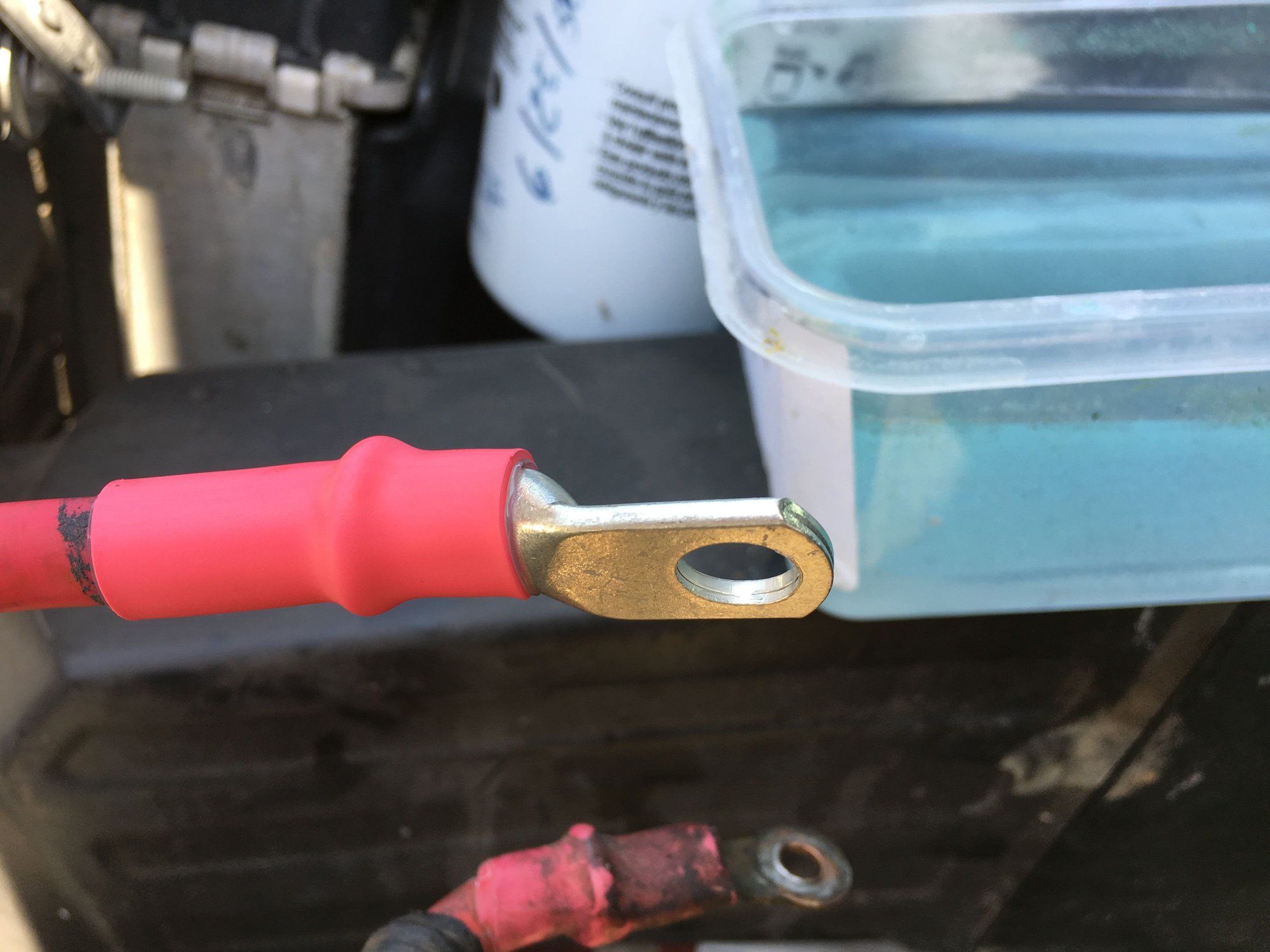 Made the cut battery cable upgrades Ford Truck Enthusiasts Forums