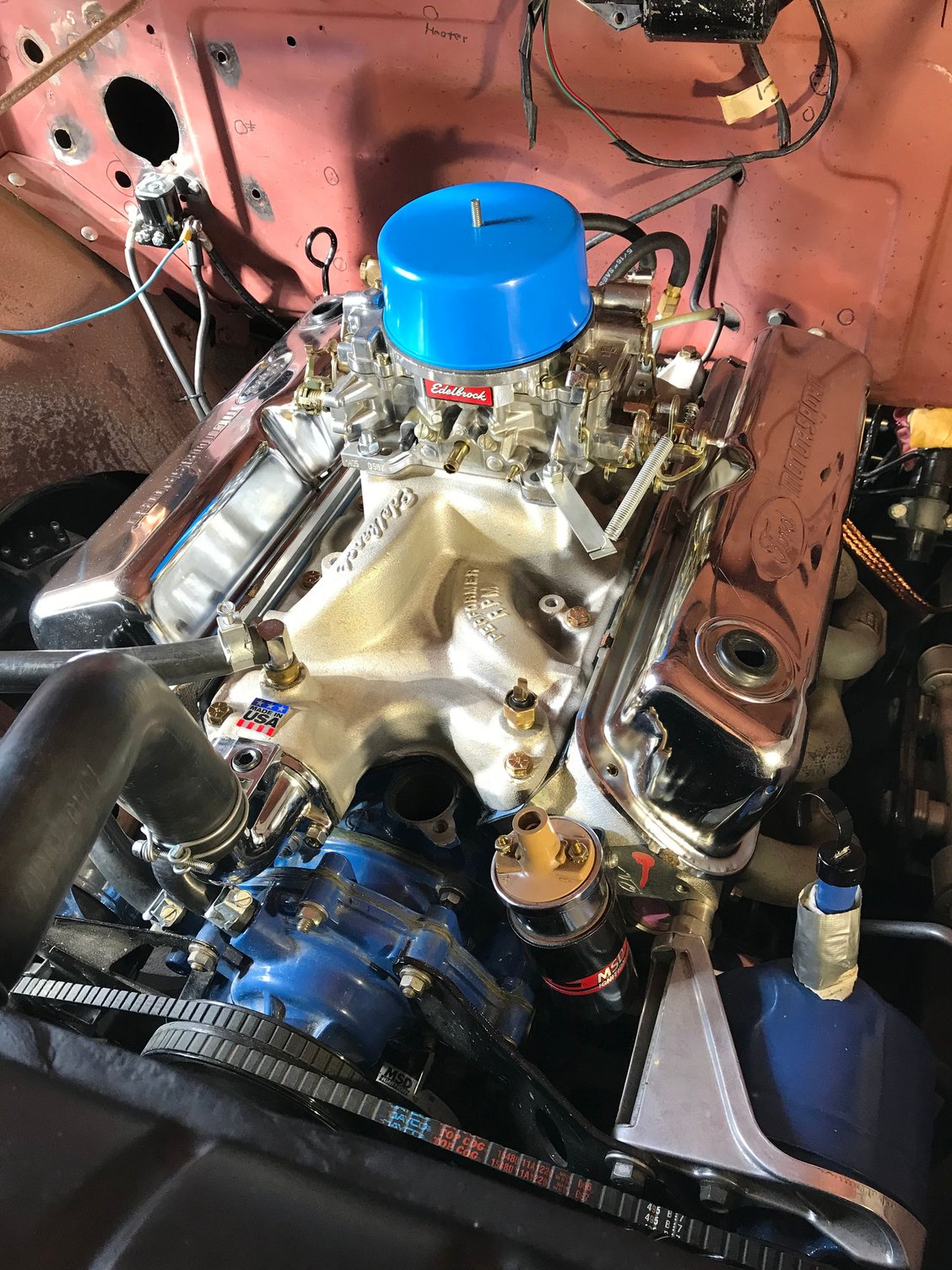 Ford 302 strange vacuum reading and idle (Ford E303 cam and Edelbrock carb setup) Ford Truck
