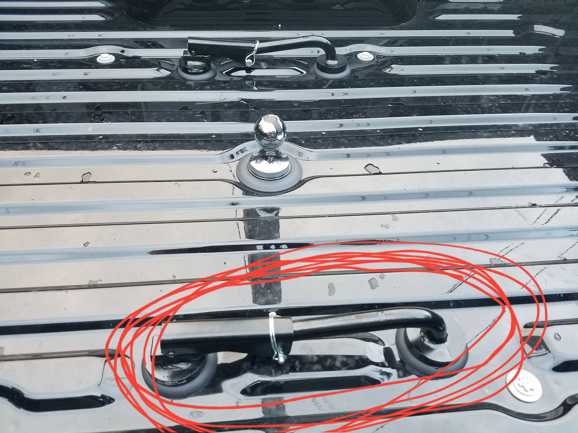 Gooseneck safety chain bars Ford Truck Enthusiasts Forums