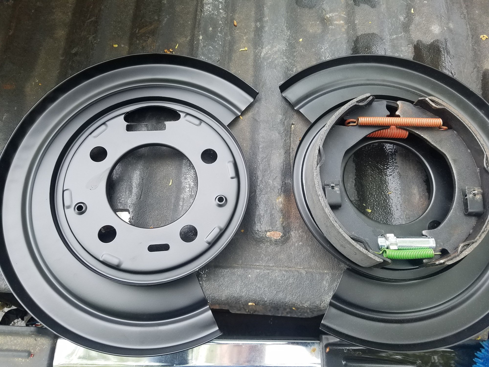 99 F350 Rear Brake Dust Shield Replacement Ford Truck Enthusiasts Forums