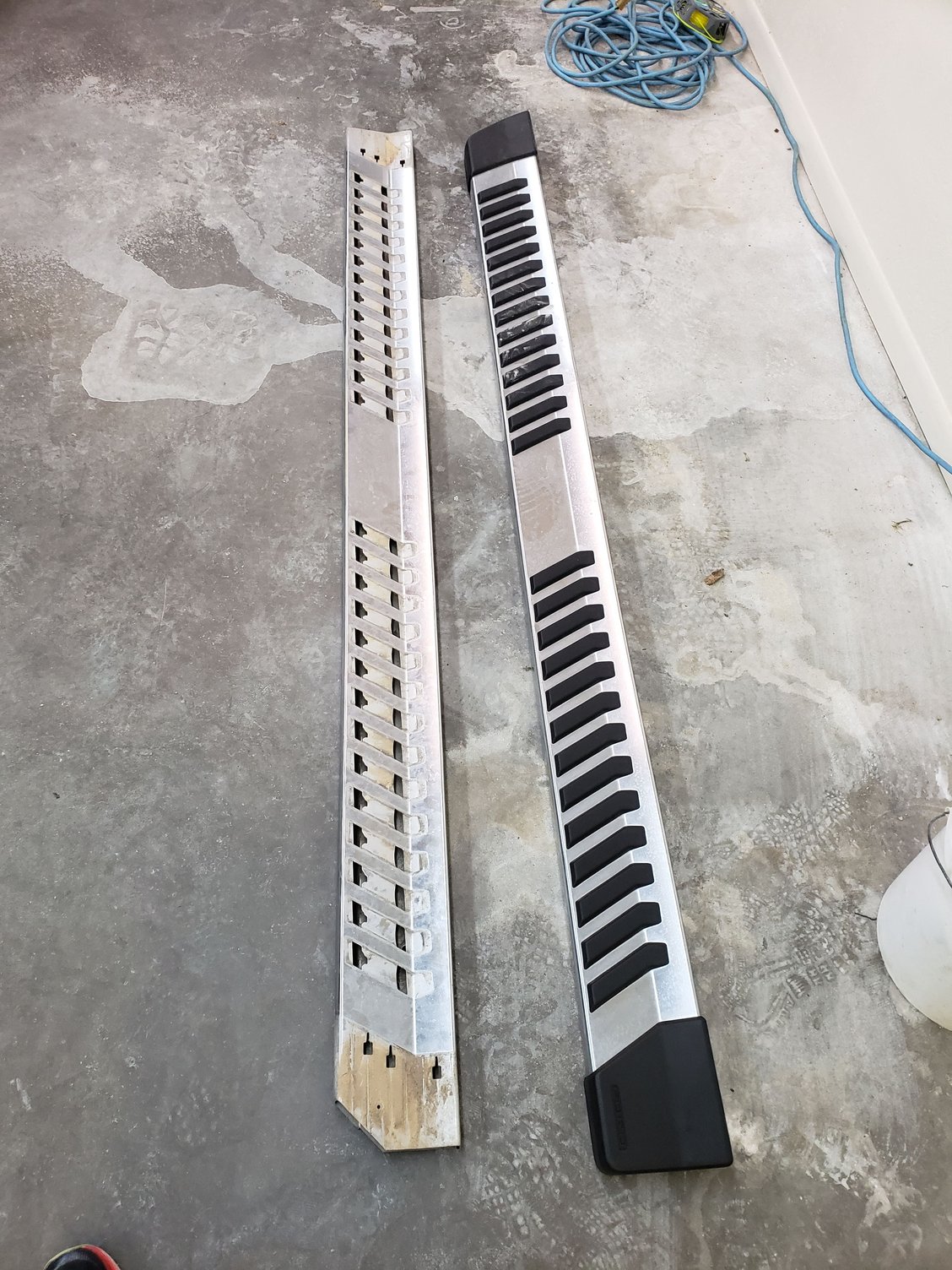 Need Running board ideas, Bubbling chrome on running boards Page 2