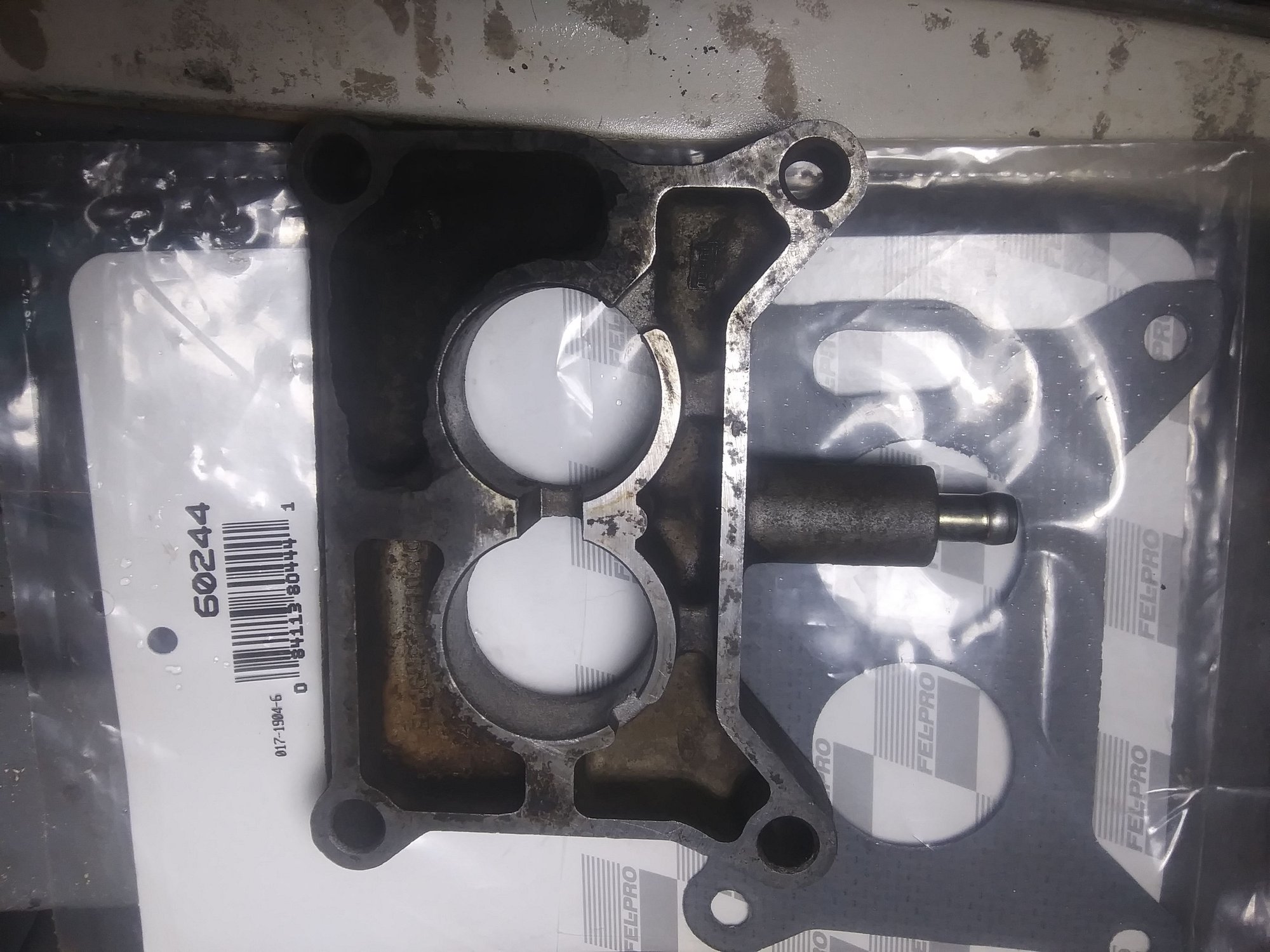 help with carb spacer Ford Truck Enthusiasts Forums