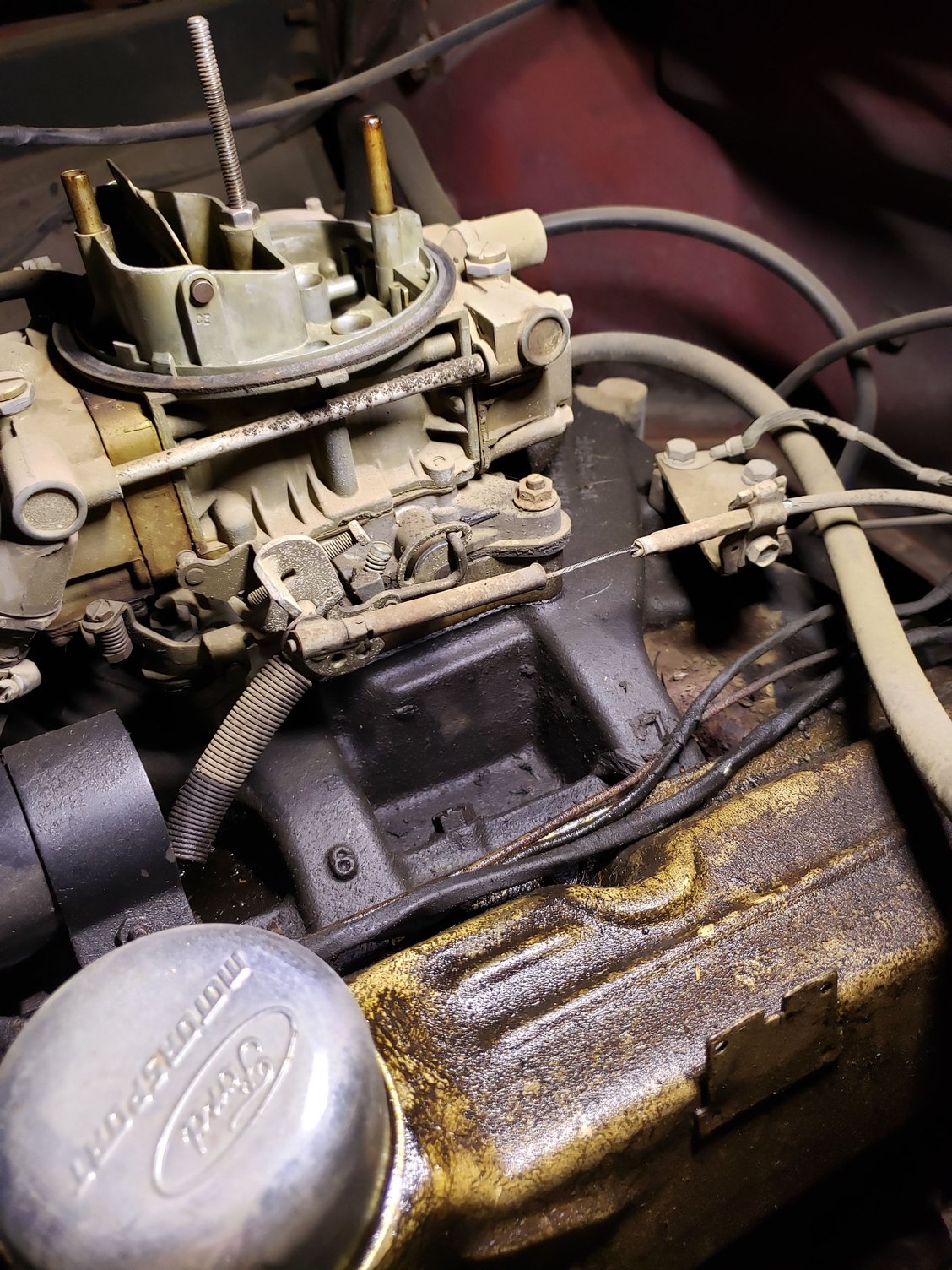 '65 352/C6 kick down linkage Ford Truck Enthusiasts Forums