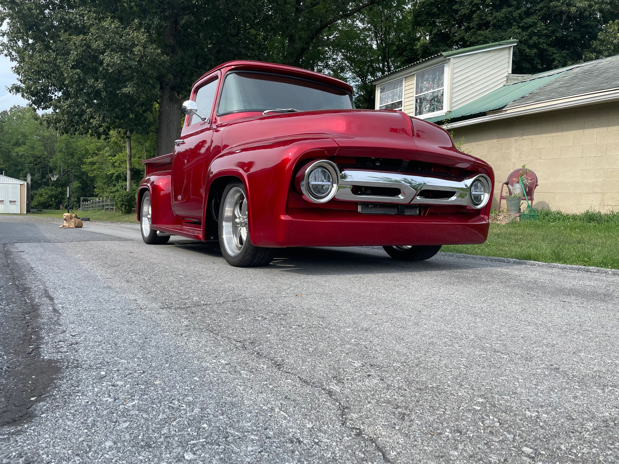 1956 Ford F-100 - 1956 F100 - Used - VIN 1ftv12846 - 1,234 Miles - 8 cyl - 2WD - Automatic - Truck - Red - Lebanon, PA PA, United States