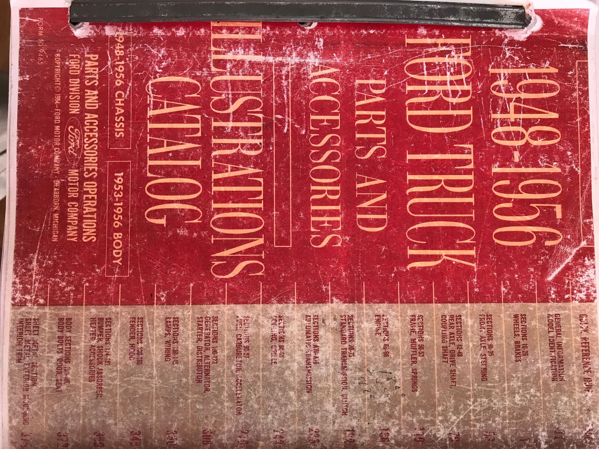 Useful Ford Trucks catalogs and more for restauration Ford Truck