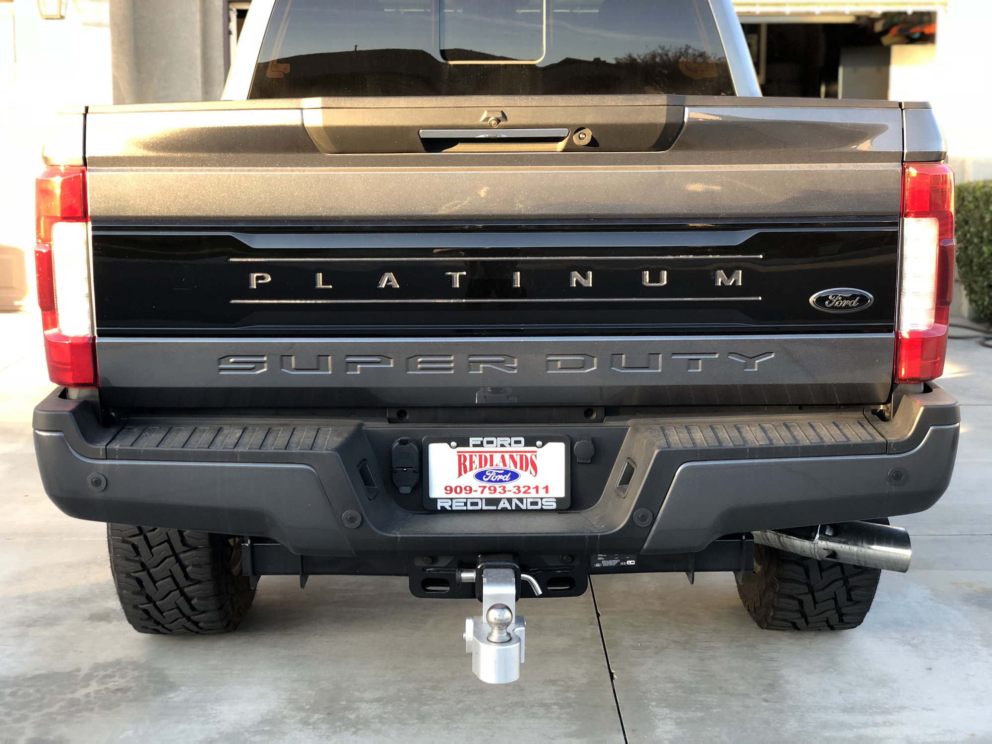 Platinum tailgate painted finally Ford Truck Enthusiasts Forums