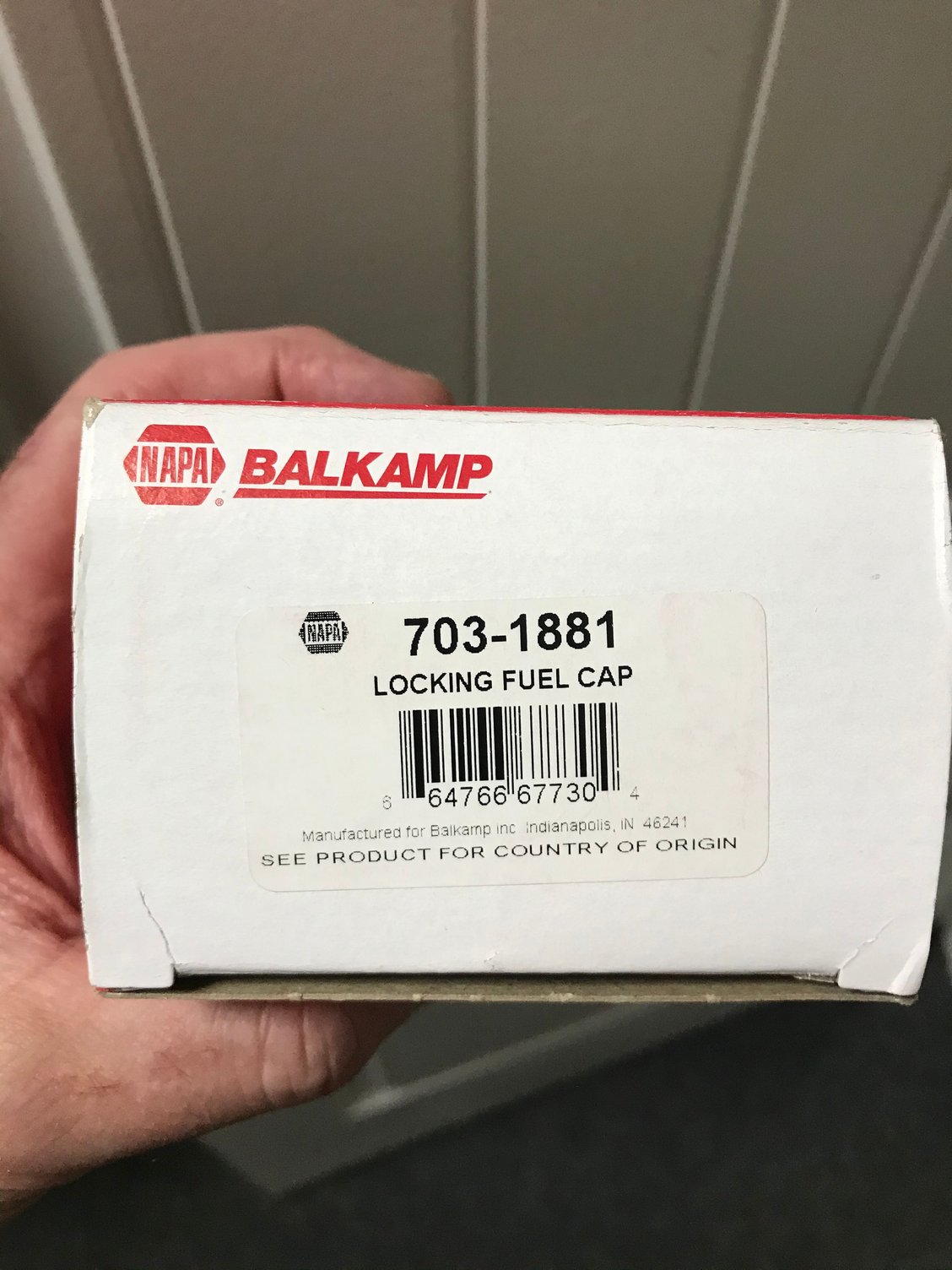 Balkamp fuel cap hack Ford Truck Enthusiasts Forums