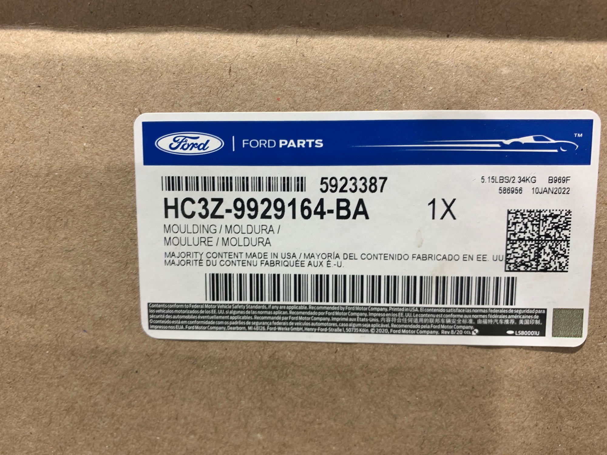 Exterior Body Parts - 2017+ OEM  new king ranch/tremor fender flare set - New - Genoa, IL 60135, United States