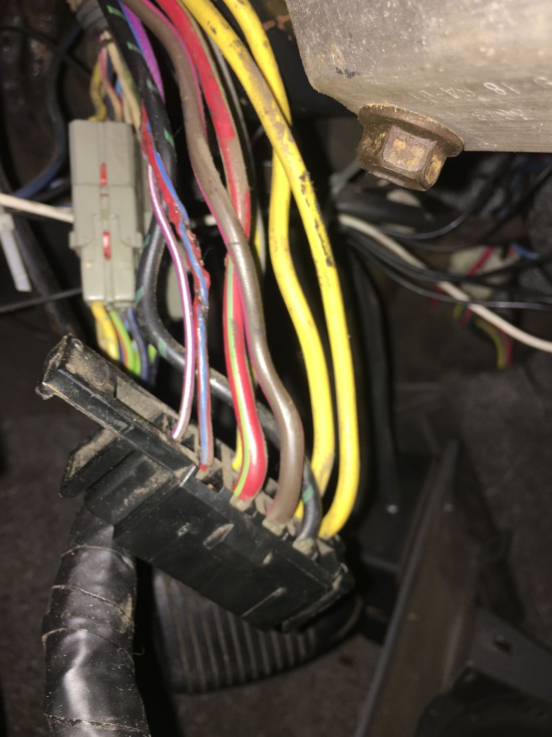Ignition Switch Wire Burning Why Pics