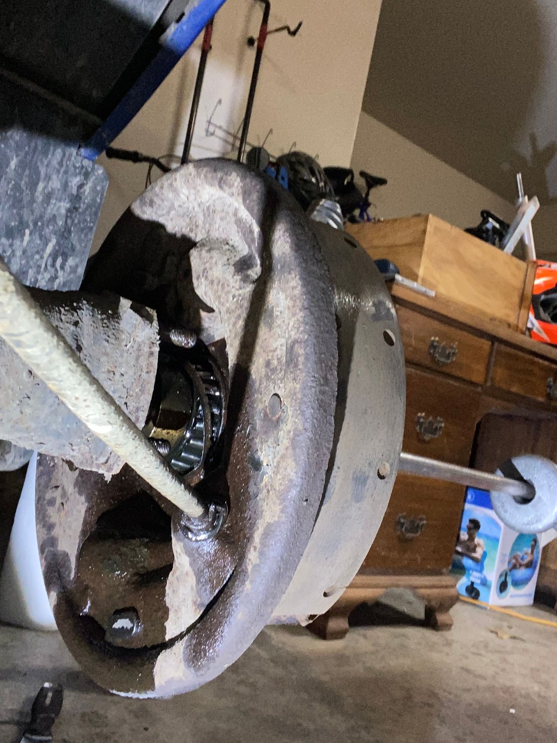 Rear axle stuck in brake housing Ford Truck Enthusiasts Forums