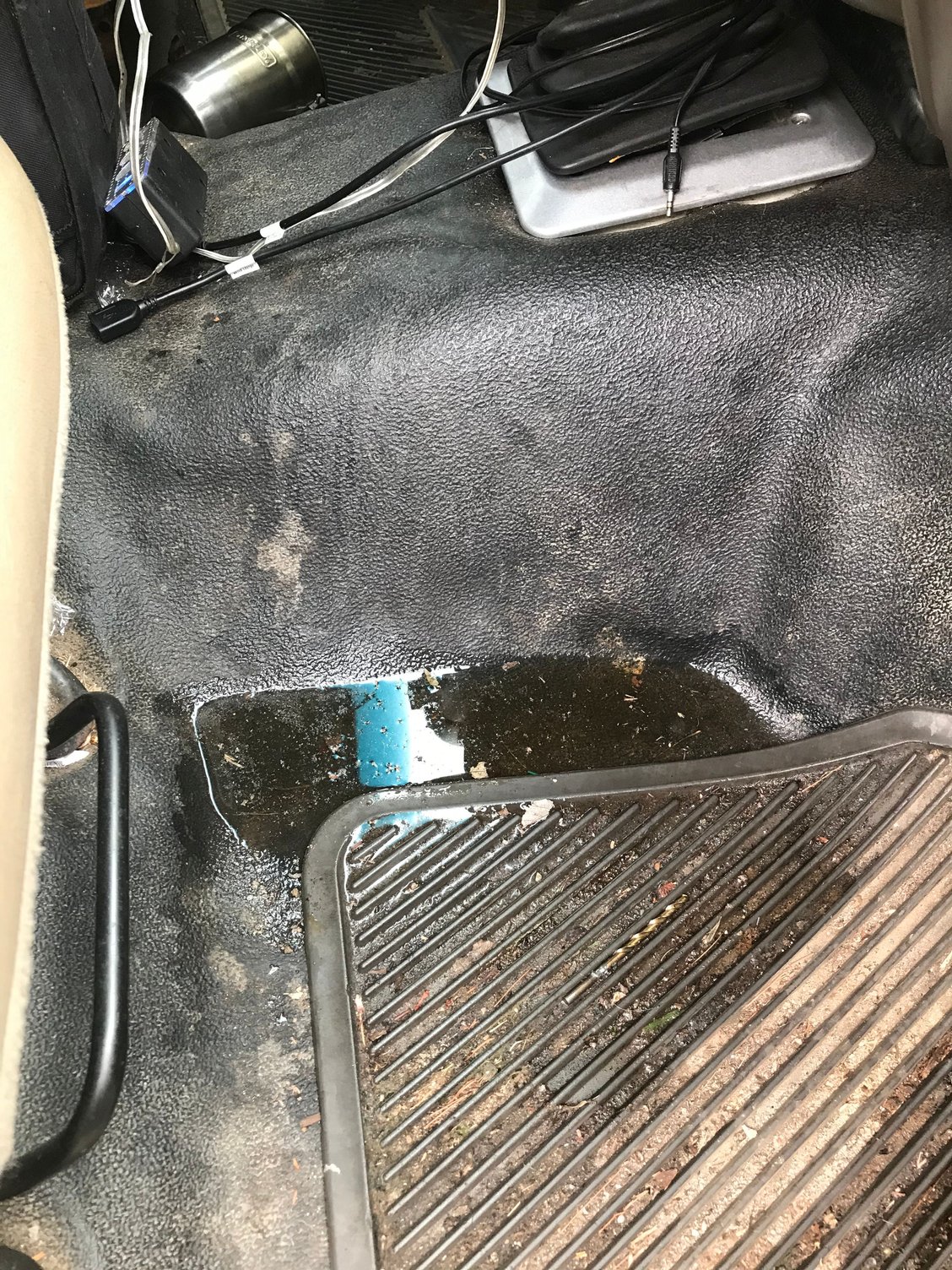 Uh oh. Passenger floor is wet after rain... Page 2 Ford Truck