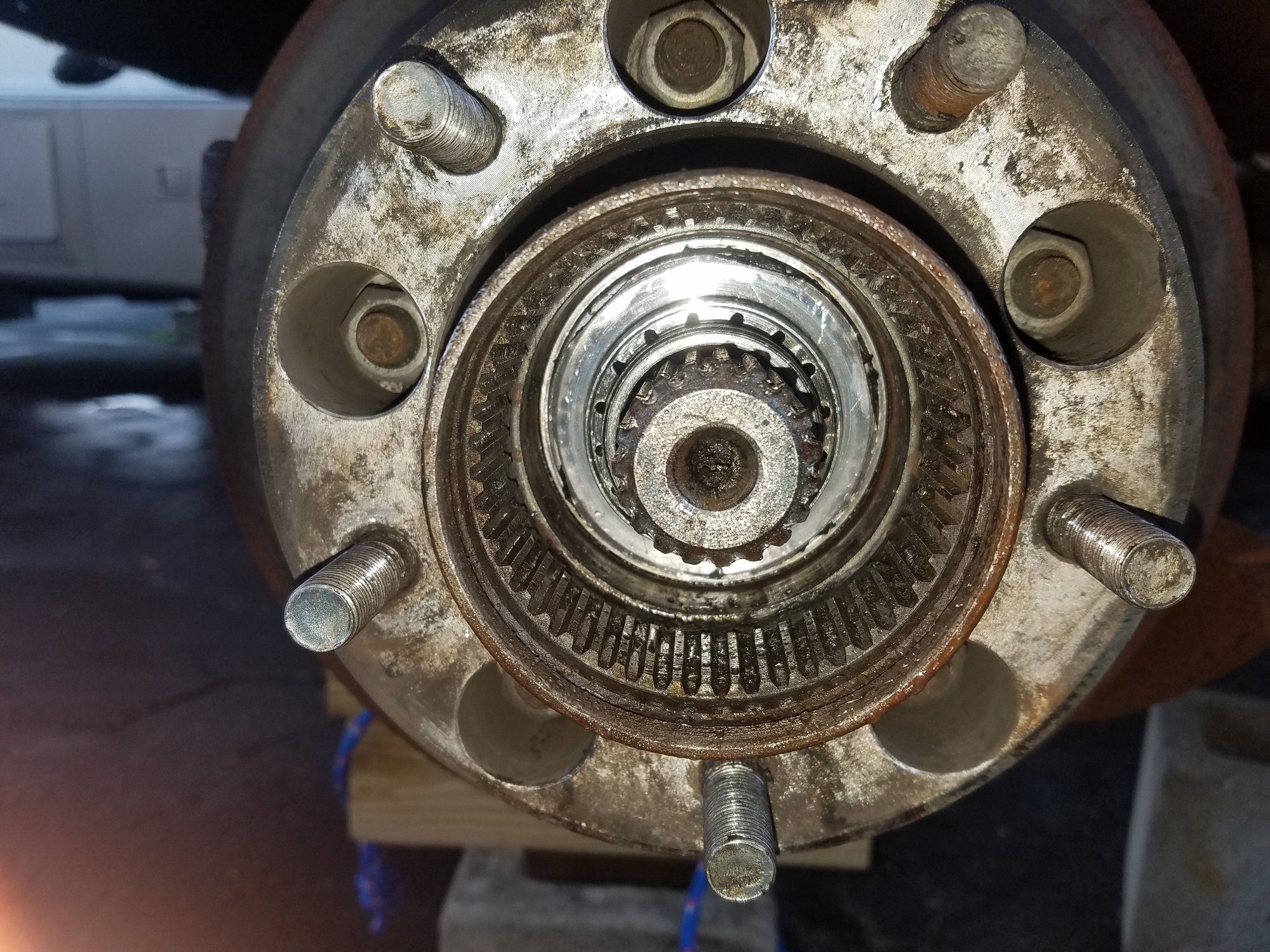 1995 f150 4wd manual Hub Locknut Wrench problems Ford Truck