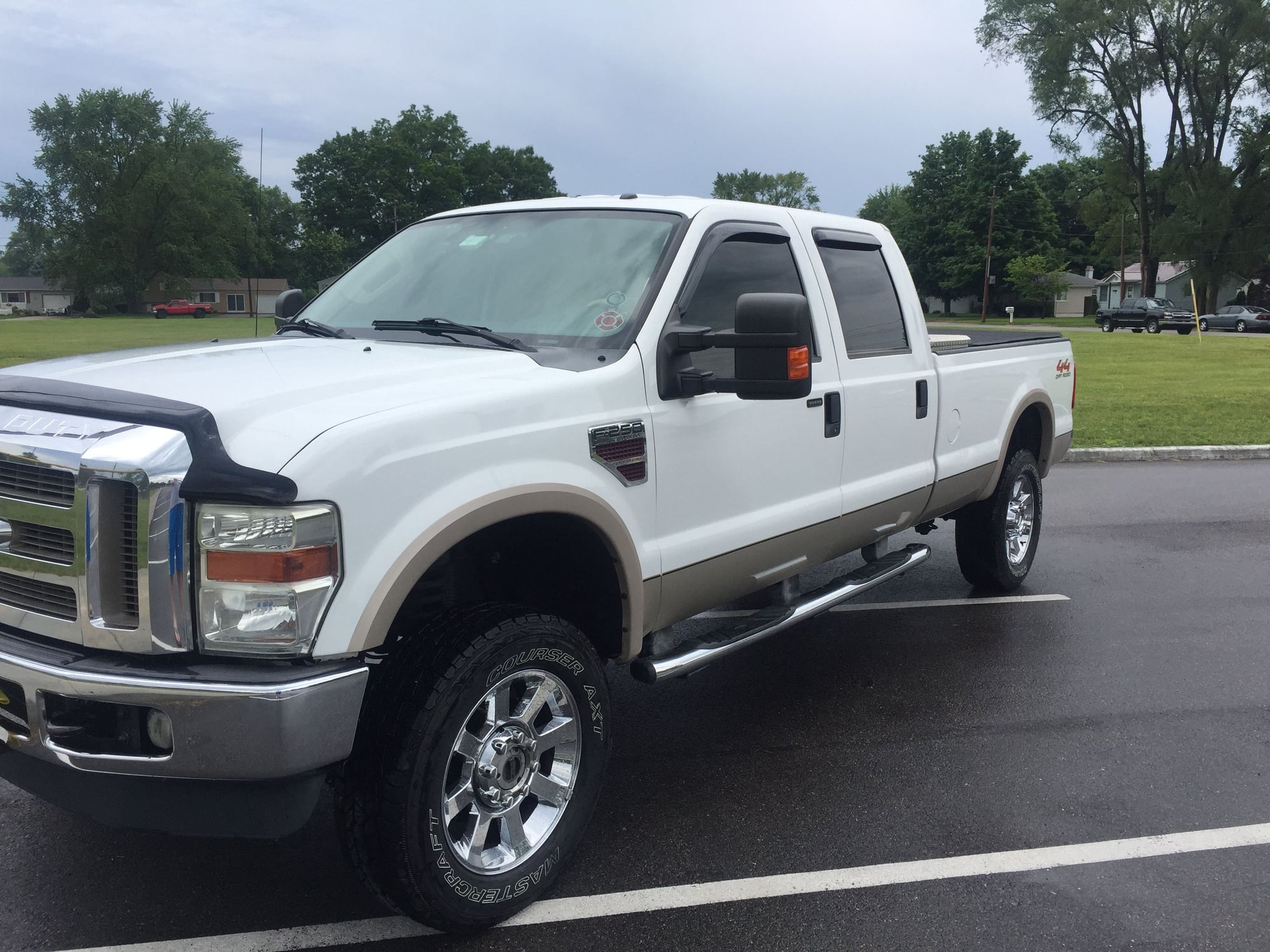 2009 Ford F-250 Super Duty - 2009 Ford F-250 Crew Cab Lariat 4x4  8' bed with a deleted 6.4 Powerstroke - Used - VIN 1FTSW21R09EA88516 - 8 cyl - 4WD - Automatic - Truck - White - Northern, IN 46544, United States