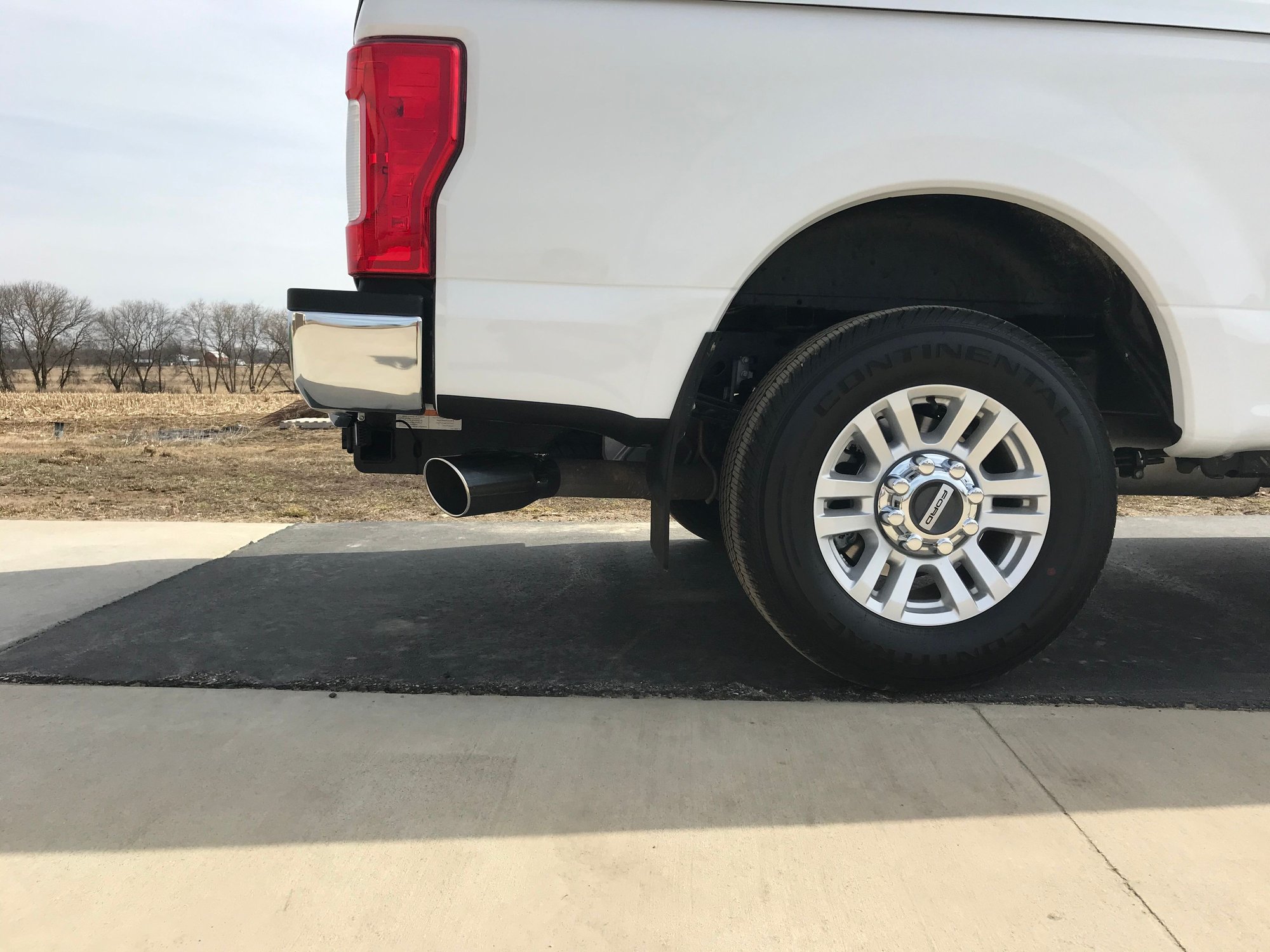 1116 Angled exhaust tip size. Ford Truck Enthusiasts Forums