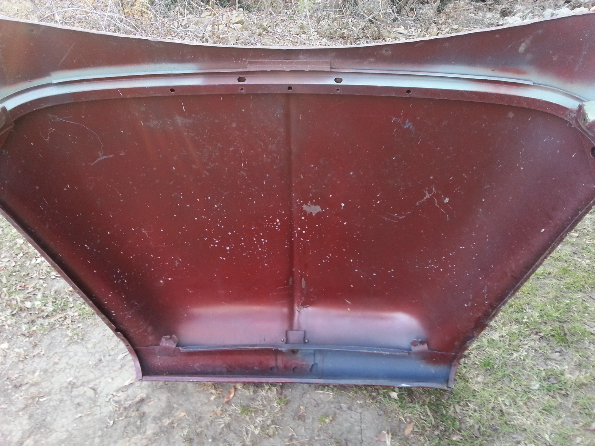 Exterior Body Parts - 1953-1955 Ford F-100 Steel Hood - Used - 1953 to 1955 Ford F-100 - Grain Valley, MO 64029, United States