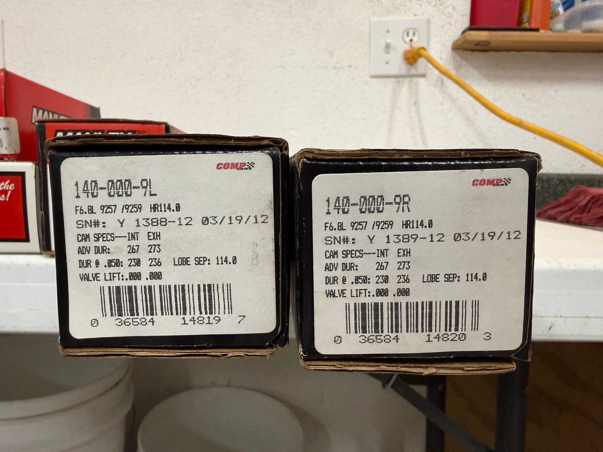 Engine - Intake/Fuel - 6.8 V10 Custom Ground Comp Cams/Valves/Springs/Retainers for 2V - New - Palmer, AK 99645, United States