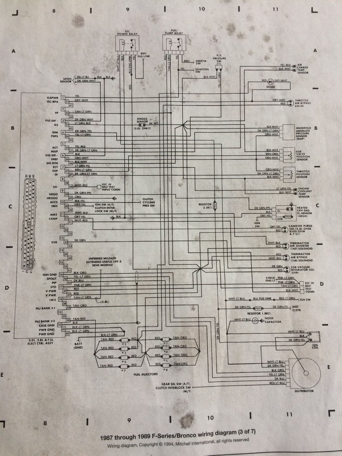 88 302 wont run without fuel pump being jumpered Ford Truck