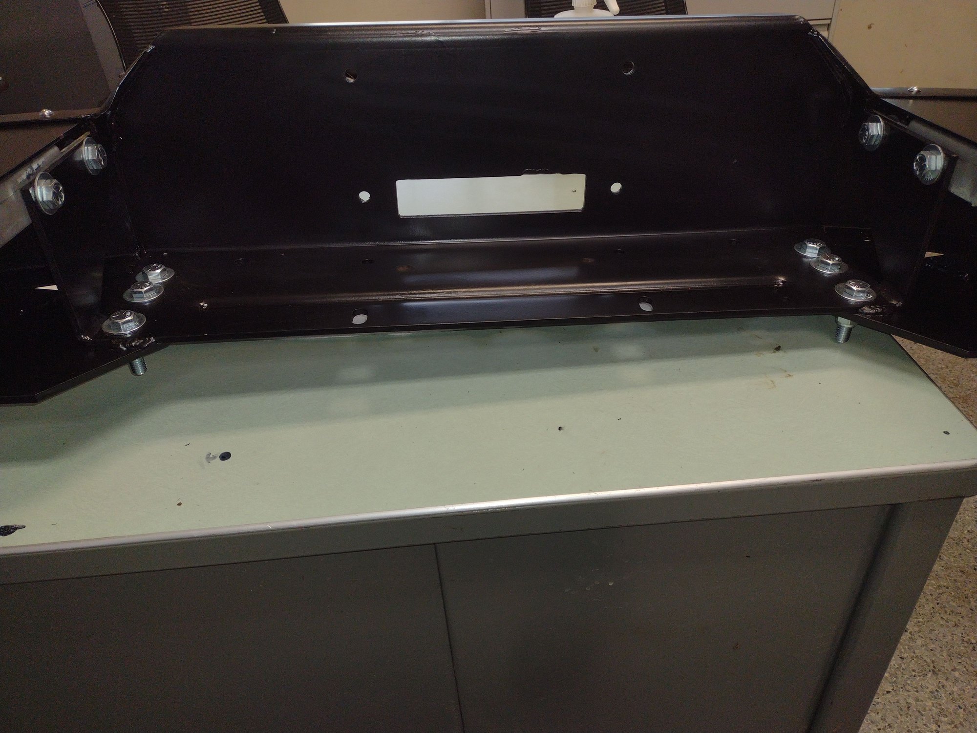 Brand new bolts all around. So. Many. Bolts.