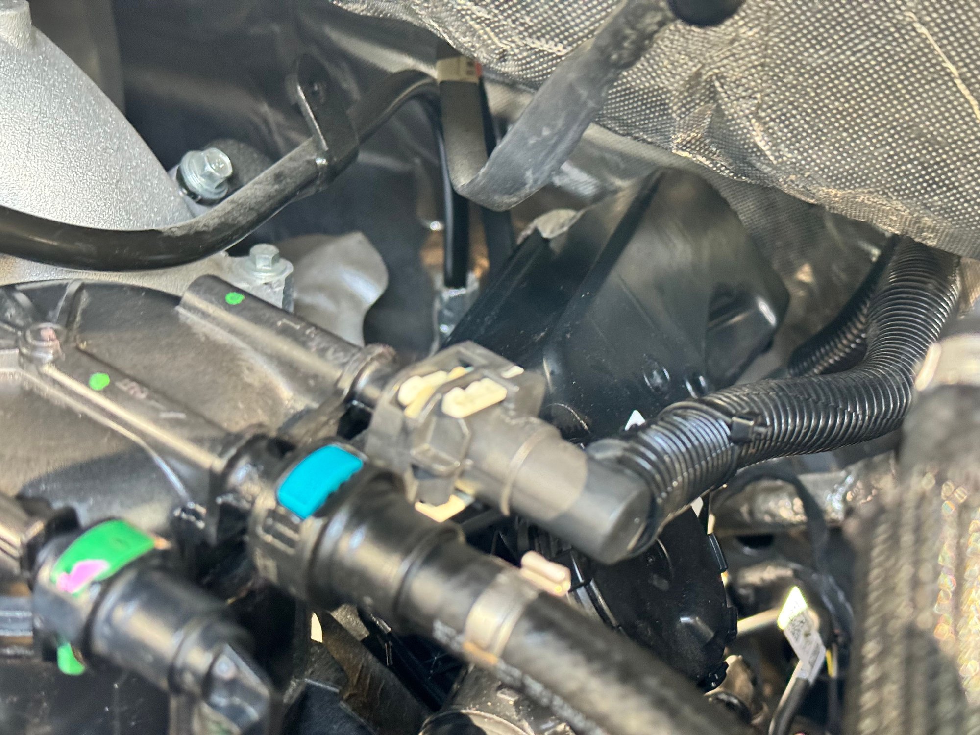 The new one installed. 