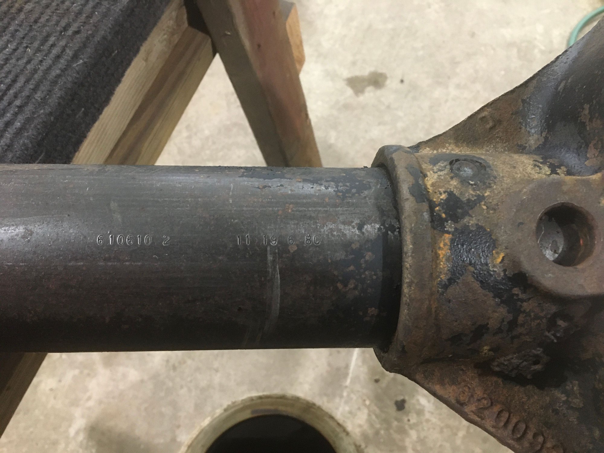 1979 F250 4x4 Rear Dana 60 Axle. BOM numbers are gone Ford Truck