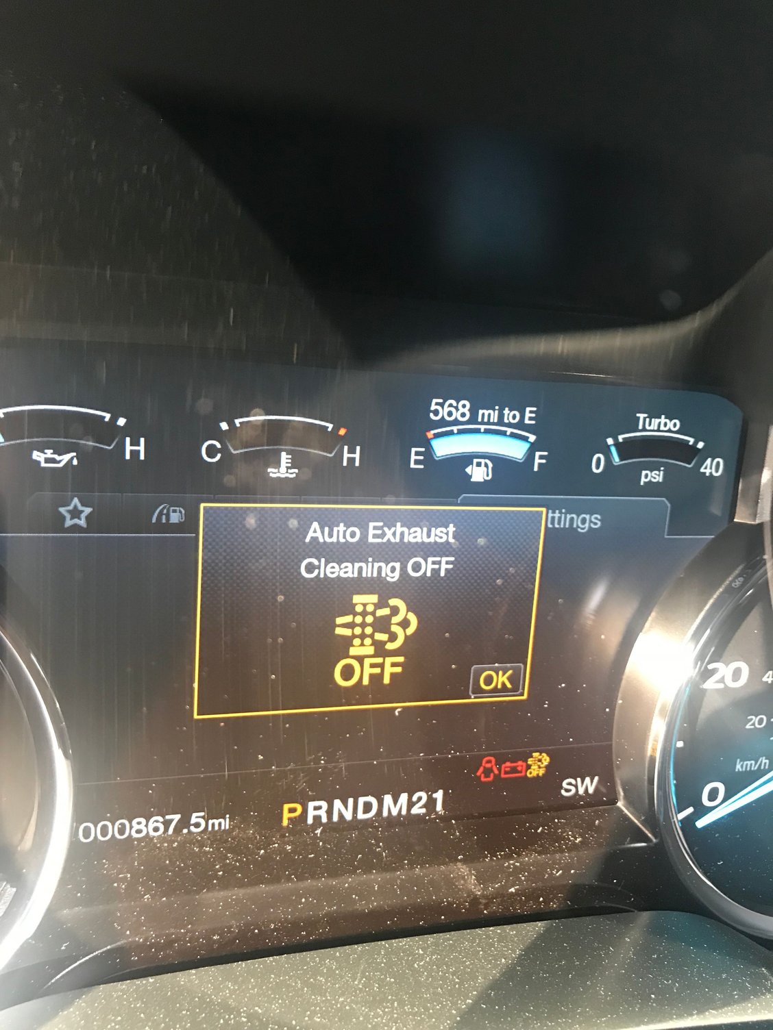 Completely Turned on Operator Commanded Regen in Forscan Ford Truck