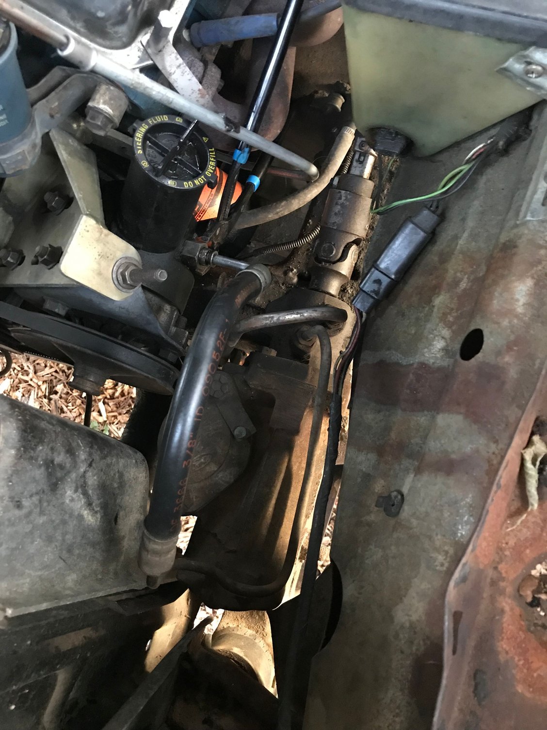 Power steering line 1978 F250 460 4x4 - Ford Truck Enthusiasts Forums, image size:1128x1504