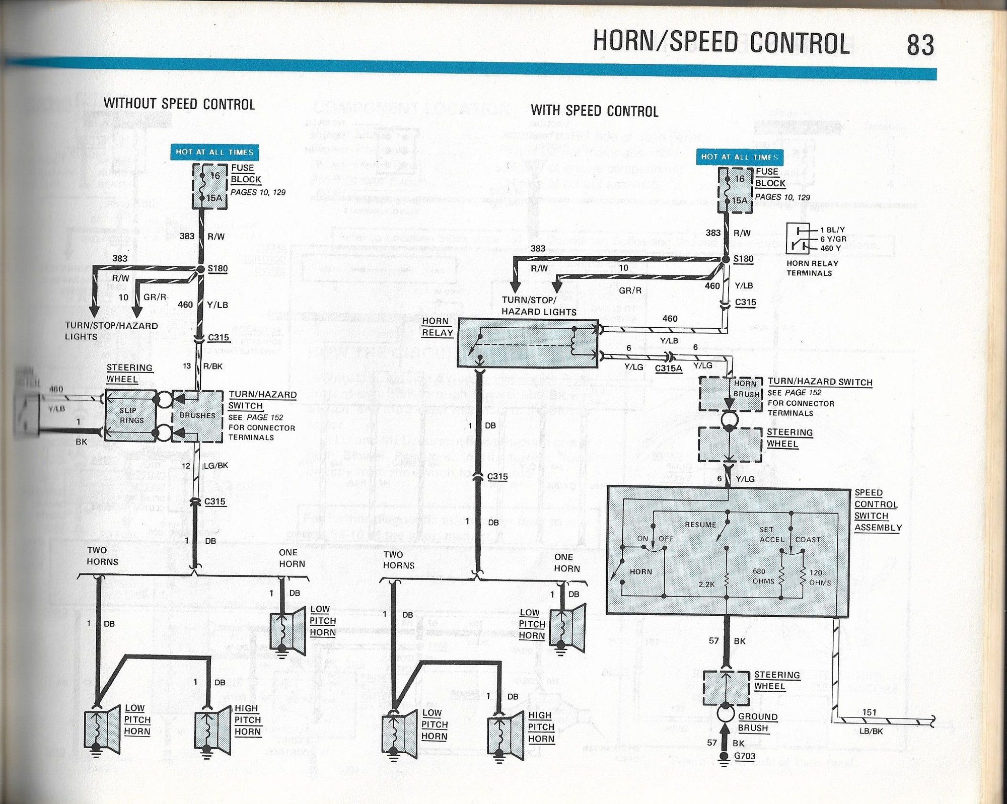 1988 E350 signal light fuse blowing - Ford Truck Enthusiasts Forums