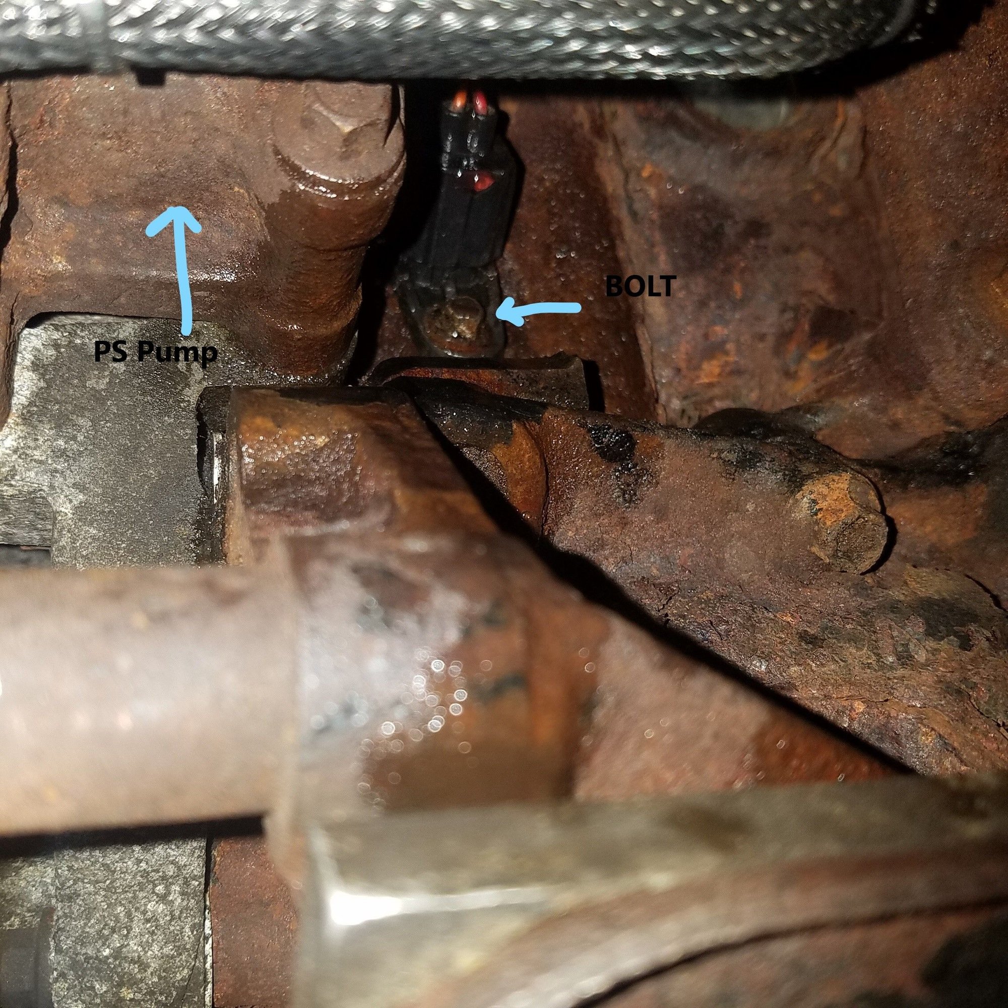 Help removing a rounded and rusty camshaft position sensor bolt Ford