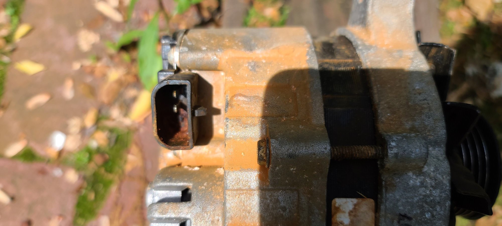 alternator voltage regulator connector melted Ford Truck Enthusiasts