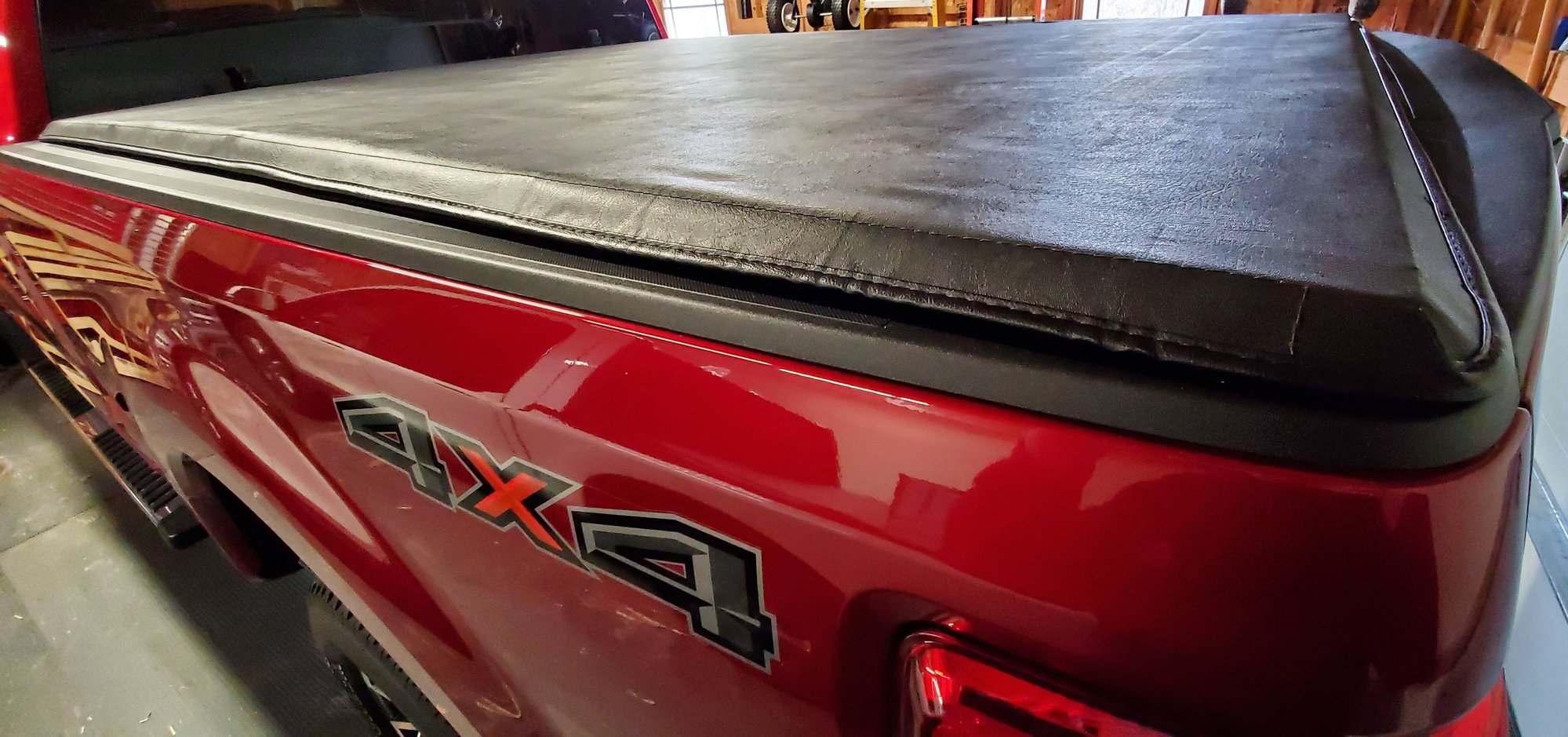 Amazon, North Mountain FSeries soft tonneau truck bed cover. Ford