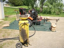 Salsco Wood Chipper With Raptor Tintable Bed Liner