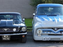two of my old fords I built , now sold on,