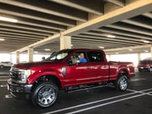 2017 Ford F-250 Lariart Ruby Red