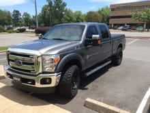 My 1st PowerStroke --  2013 F250 CC Lariat with 35's and XD's