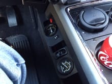 cab gauges and switches