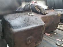 old oil pan