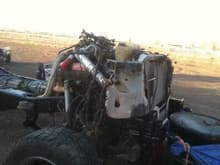 whats left of the front clip of the 1999