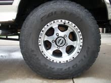 1991 F-150 SCSB 4x4 5.8L E4OD Wheel &amp; Tire