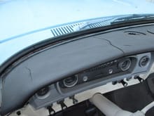 1966 Padded Dash Removal