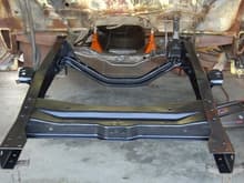 FTE2 - Scrubbed &amp; painted frame (front)