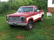 85 Ford F150  front