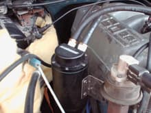 Moshimito oil catch can installed between PCV valve and Plenum.